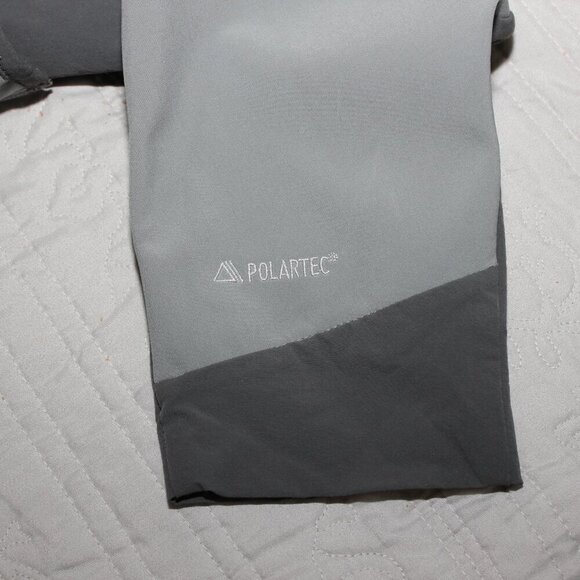 Patagonia Mens Adze Hybrid Jacket Gray on Gray Size Large Polartek Windblock - Picture 7 of 9